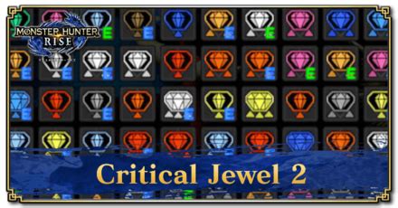 critical boost jewel mhw|critical boost jewel mh rise.